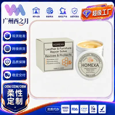 HOMEXA Leather and Furniture Care Cream, Soft Gloss Surface Renewal - 1
