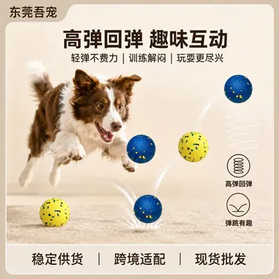 ETPU Pet Toy Ball, High-Elasticity Dog Ball, Molar Chew Ball