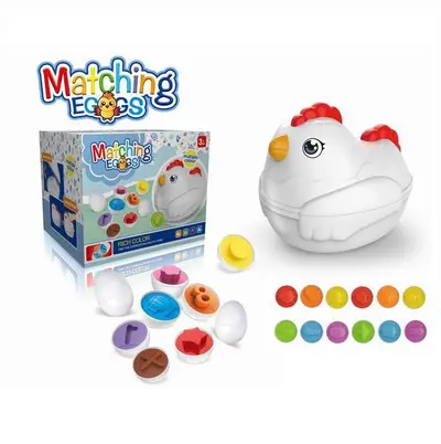 Geometric shape matching toy, twist egg - 3