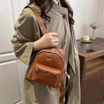 Women's College-Style Backpack for Students and Daily Use - 4