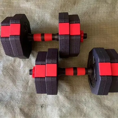 Sekizgen dambıl erkek spor fitness ayarlanabilir set kombinasyonu halter gençlik yurdu öğrencileri ağırlığı artırmak için kullanabilir