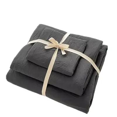 Class A Cotton Bedding Set, 4 Pieces, Washable, Dormitory 3-Piece Option