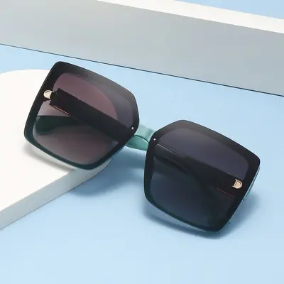 15135 New Trend Square Frame Sunglasses for Men and Women, High-End Personalized Anti-UV Fashion Sunglasses In Stock Wholesale - 3