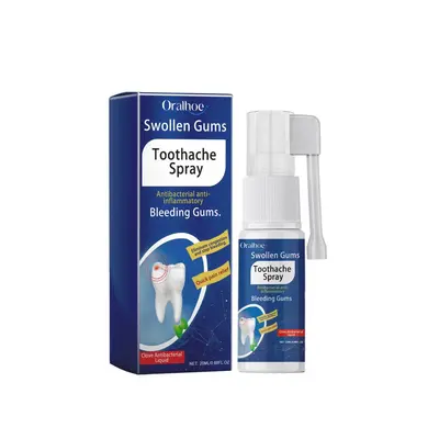 ORALHOE Toothache Care Spray, Relieves Swollen Gums