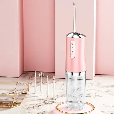 电动冲牙器跨境便携式家用口腔牙结石清洁洗牙洁牙器水牙线洗牙器 - 7