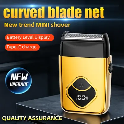 Yiwei Men's Electric Reciprocating Shaver, Rechargeable
