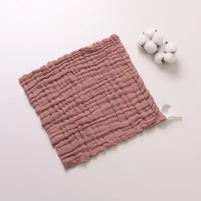 Six-Layer Gauze Square Towel 30x30 cm for Newborn Babies - 13