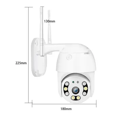 HD A12 WiFi dome security camera waterproof - 6