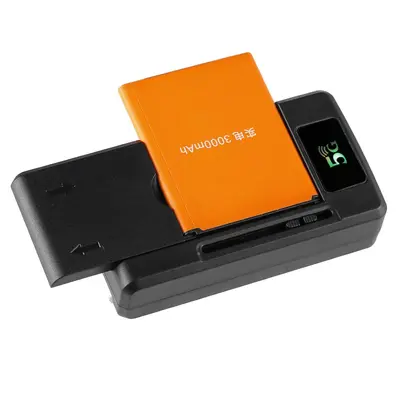 Batterie-Ladegerät tragbar LCD-Display Schnellladung - 9