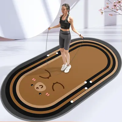 Ev Yoga Matı, Kirlenmeye Dayanıklı, Kolay Temizlenen, Emici Fitness Matı - 13