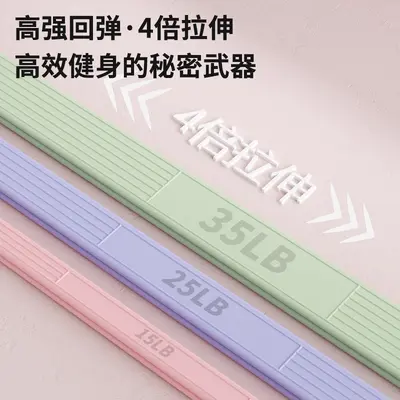 Liquid Silicone Resistance Band, High Elasticity, Odorless, Yoga Fitness - 5