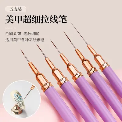 Üç Ayrı Kalem Bir Arada, Ultra İnce Tırnak Sanatı ve Alt Kirpik Eyeliner Kalemi