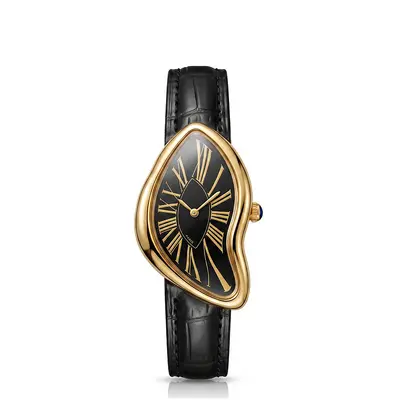 New Men's Watch Irregular Fashion Versatile Women's Vintage Wristwatch High Quality Lightweight Luxury Niche Cross-Border Quartz Watch - 9