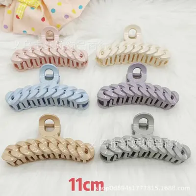 High-quality durable plastic hair clips with grip claw design, bath hair clips, hair accessories, head clips - wholesale direct from source, bulk orders welcome, from $2 stores - 7