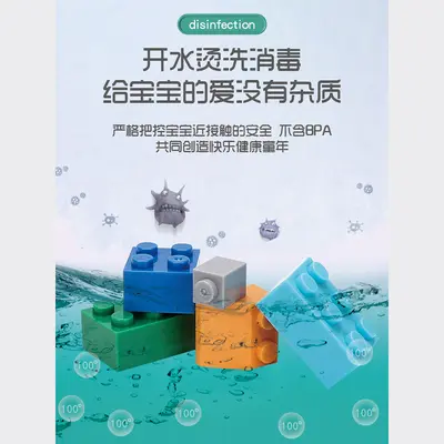 Educational Building Blocks for Kids, Small Pieces, LEGO Compatible - 5
