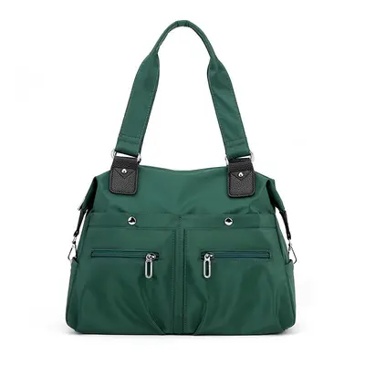 Women's Large Capacity Canvas Tote Bag, Lightweight Single-Shoulder Office Bag - 10