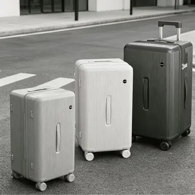 37-teilige Großraumkoffer 26 Zoll Trolley robust langlebig verstärkt 2026 neues Modell Reisekoffer mit Zahlenschloss