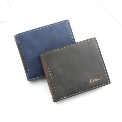 Short Men's Wallet with Multiple Card Slots - 4