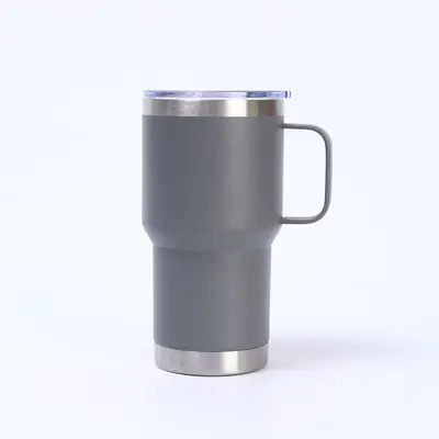 20oz paslanmaz çelik termos bardak, büyük kapasiteli, taşınabilir - 13