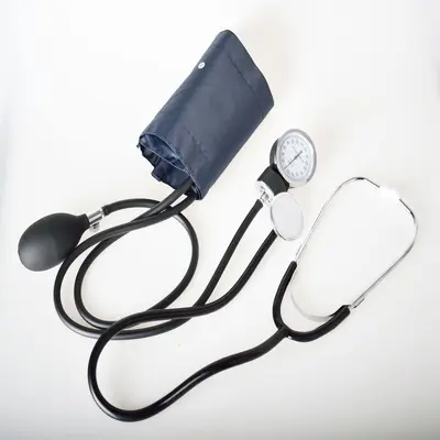 Manual Arm Blood Pressure Monitor with Stethoscope, Mercury-Free