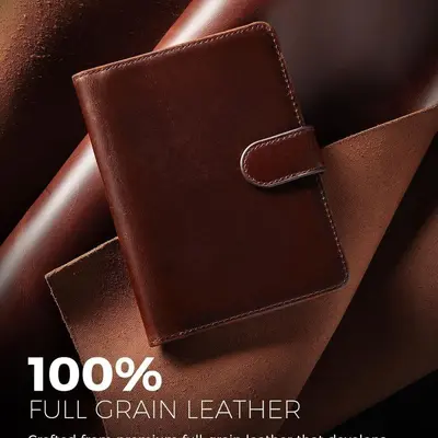 Wholesale Magnetic Snap RFID Blocking Passport Holder Multi-Function Multi-Card Slot Travel Organizer Document Pouch