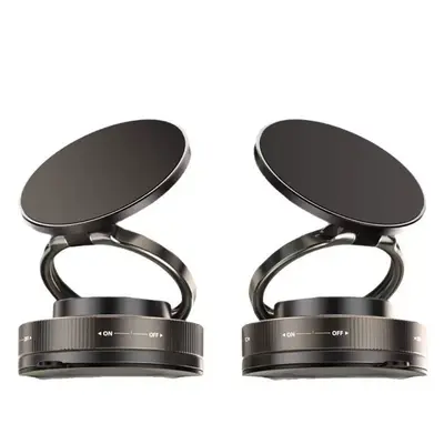 Vacuum Magnetic Car Phone Holder, Portable - 6