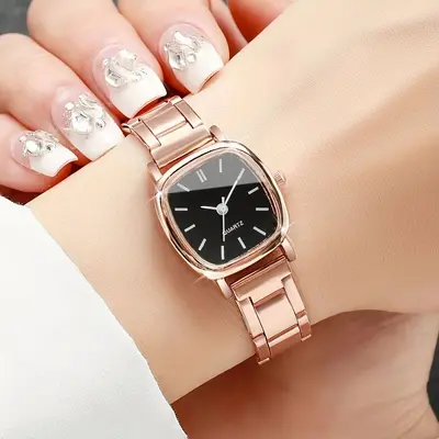 Women's watches, niche high-end steel band watches for girls, casual fashion women's watches, women's student bracelet watches - 11