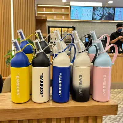 Yeni Model 316 Paslanmaz Çelik Termos Bardak, Kadın, Taşınabilir - 1