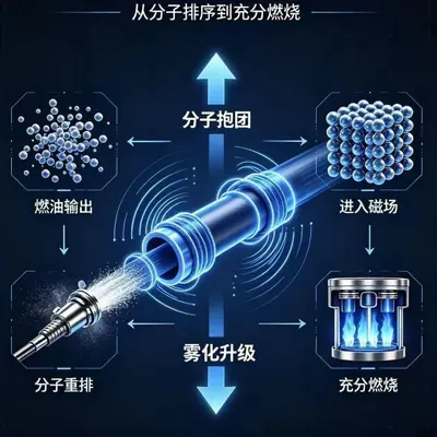 Automotive Fuel Molecular Sorter Universal Fuel Saver and Power Booster