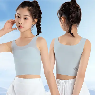 Girls' Modal Training Bra for Primary School Students - 10