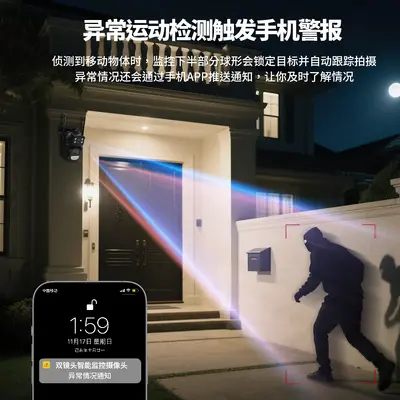 Yoosee WIFI surveillance camera, outdoor, waterproof, motorized