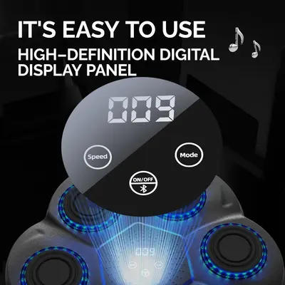 Sınır ötesi akıllı Bluetooth müzikli boks hedefi ev boks duvar hedefi çocuk boks ve antrenman eğitmeni müzikli boks makinesi