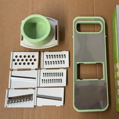 Multifunctional vegetable cutter, potato shredder, cucumber slicer - 8