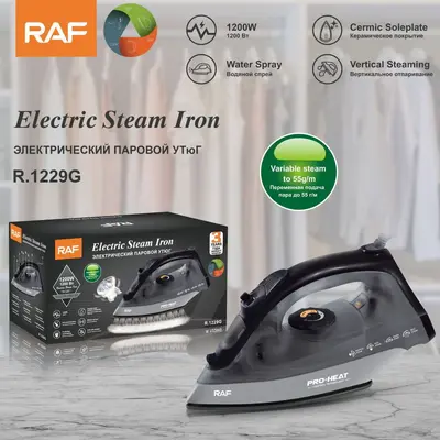 Handheld steam iron 1200W, compact and portable - 8