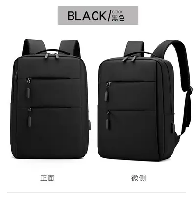 Minimalist Nylon Unisex Backpack, Business and Commuter Use - 8