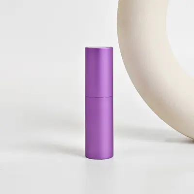 Yüksek kaliteli metal 5ml elektrokimyasal alüminyum iki bölmeli döner şişe, parfüm şişesi, sprey şişesi, 6ml ile doldurulabilir, ücretsiz logo baskısı. - 9