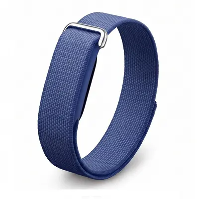 Breathable Nylon Hook-and-Loop Sport Band for Google Fitbit Air - 11