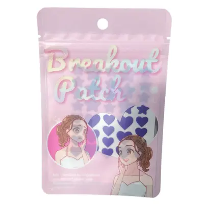 Colorful Heart and Star Hydrocolloid Acne Patches - 6