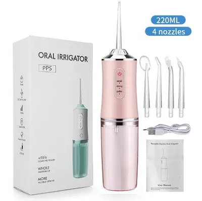 Portable Electric Ultrasonic Dental Irrigator and Teeth Cleaner - 11