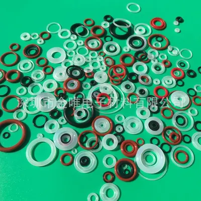 Gıda sınıfı şeffaf silikon O-ring, flor kauçuk ve nitril kauçuk conta