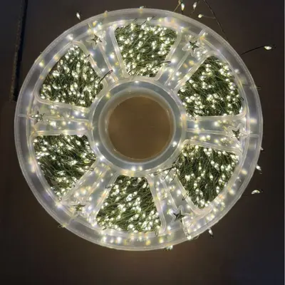 Корейская популярная светодиодная гирлянда из медной проволоки «Фейерверк» с вилкой, креативный фонарь «Стрекоза», декоративная рождественская гирлянда