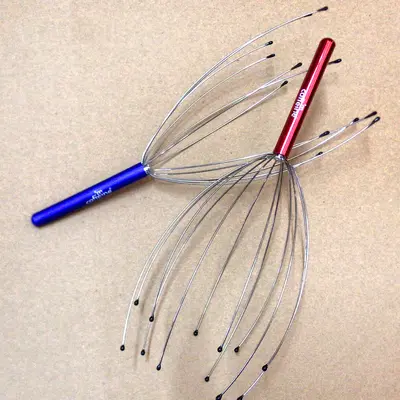 Octopus-Shaped Head Massager and Scalp Scratcher