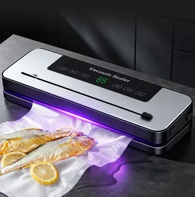 Vakum paketleme makinesi kuru ve ıslak kullanım gıda saklama - 4