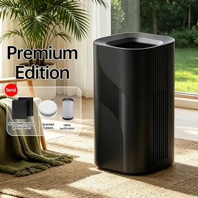 Yeni Model USB Çapraz Sınır Mini Amazon Ev Hava Temizleyicisi Yatak Odası Yurt Mavi Işık Aromaterapi Temizleyicisi - 10