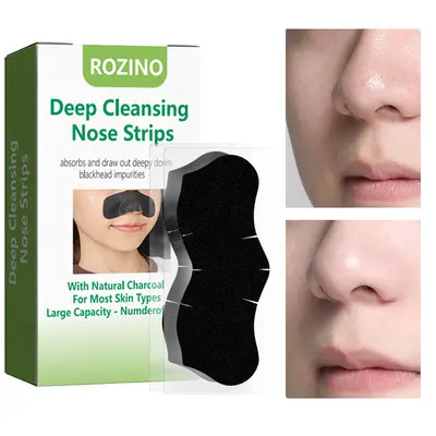 Moisturizing Blackhead Nose Strips, Pore Tightening, Gentle - 1
