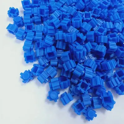8 mm Small Connecting Blocks for Children, DIY Pixel Art Set - 13