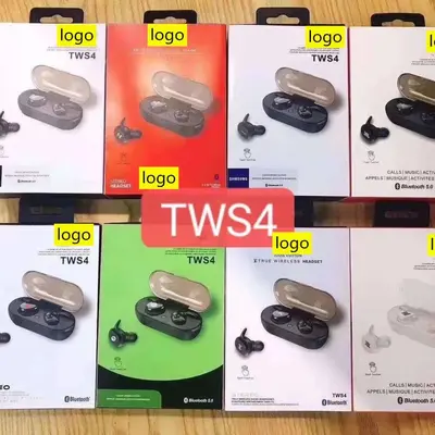 Y30/TWS-4/TWS-5 touch Bluetooth earbuds, frosted finish, power indicator