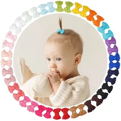 Grenzüberschreitende Kinder-Haarspange mit Schleife, Amazon Mini-BB-Clip, Baby-Haarclip für Babyhaar, Pony-Seitenclip, Haarnadel