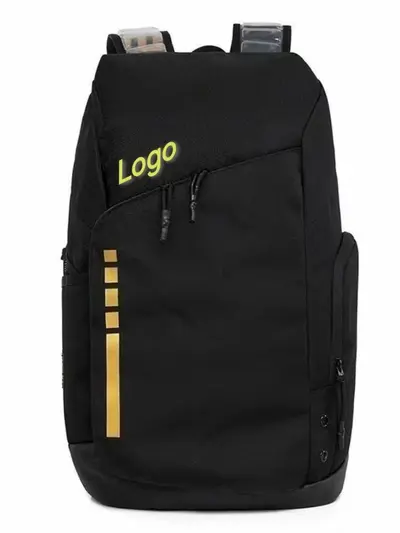 Elite Basketball Rucksack mit Luftpolster, Doppel-Schulterriemen, Luftkissen-Rucksack, Lastverteilung, großes Fassungsvermögen, Schülerrucksack, Reise-, Pendel- und Bergsteiger-Rucksack