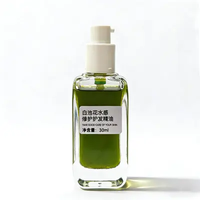 Масло для волос White Pool Flower Water-Feel для ухода и восстановления, против пушистости, разглаживающее и шелковистое, со стойким ароматом, восстанавливает химически обработанные и окрашенные волосы, питательная эссенция для сухих волос - 6